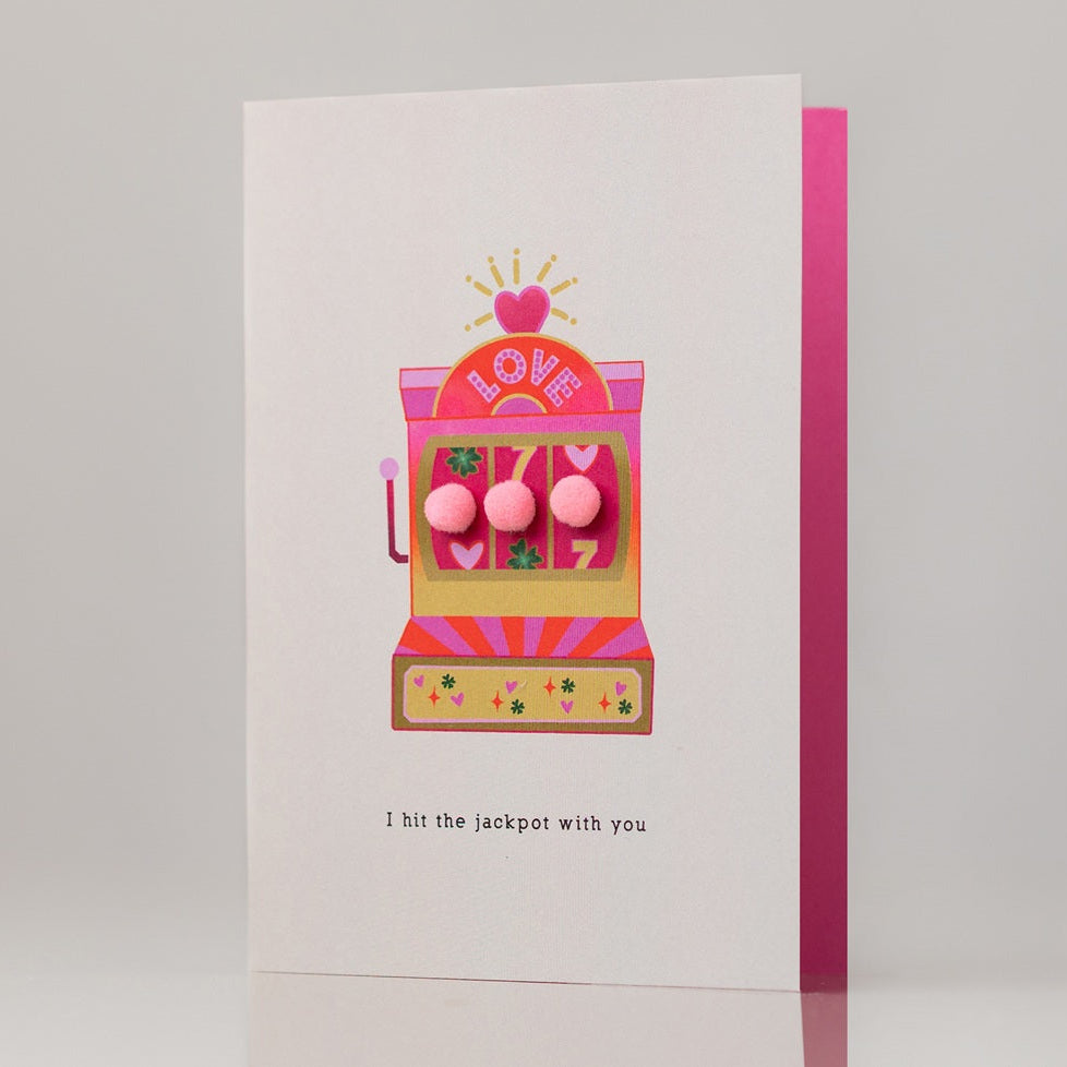 Postkarte Lucky love