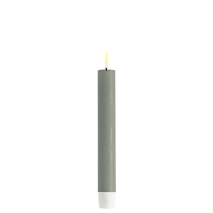 LED Kerze salvie green