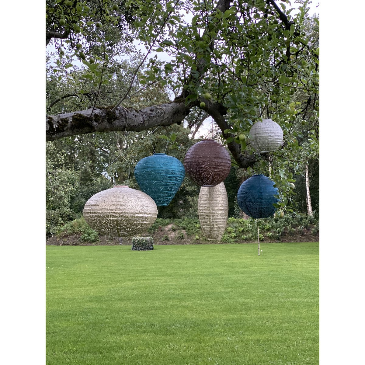 Solar Lampion Occult Balloon kupfer