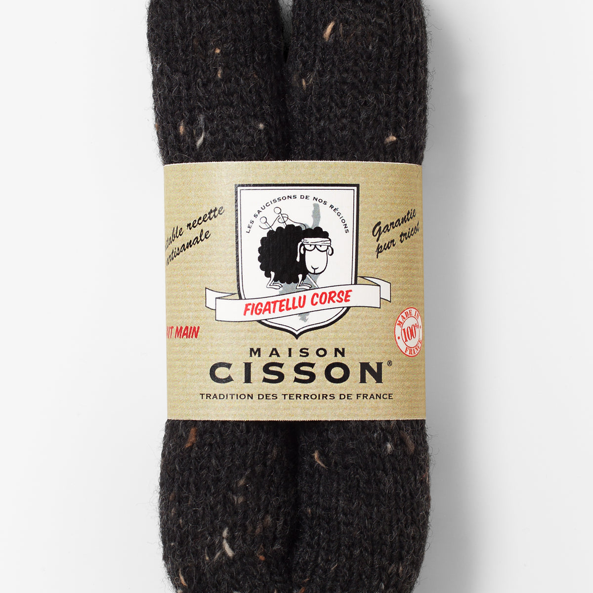 Wurst gestrickt "Le figatellu corse"