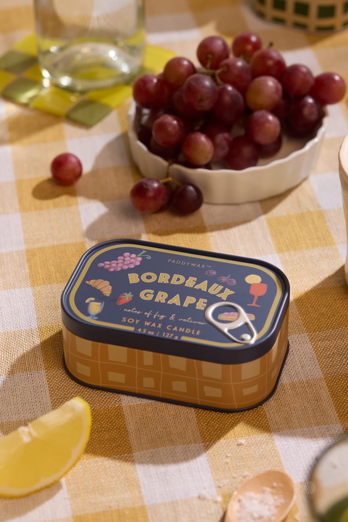 Bistro Kerze Grapes